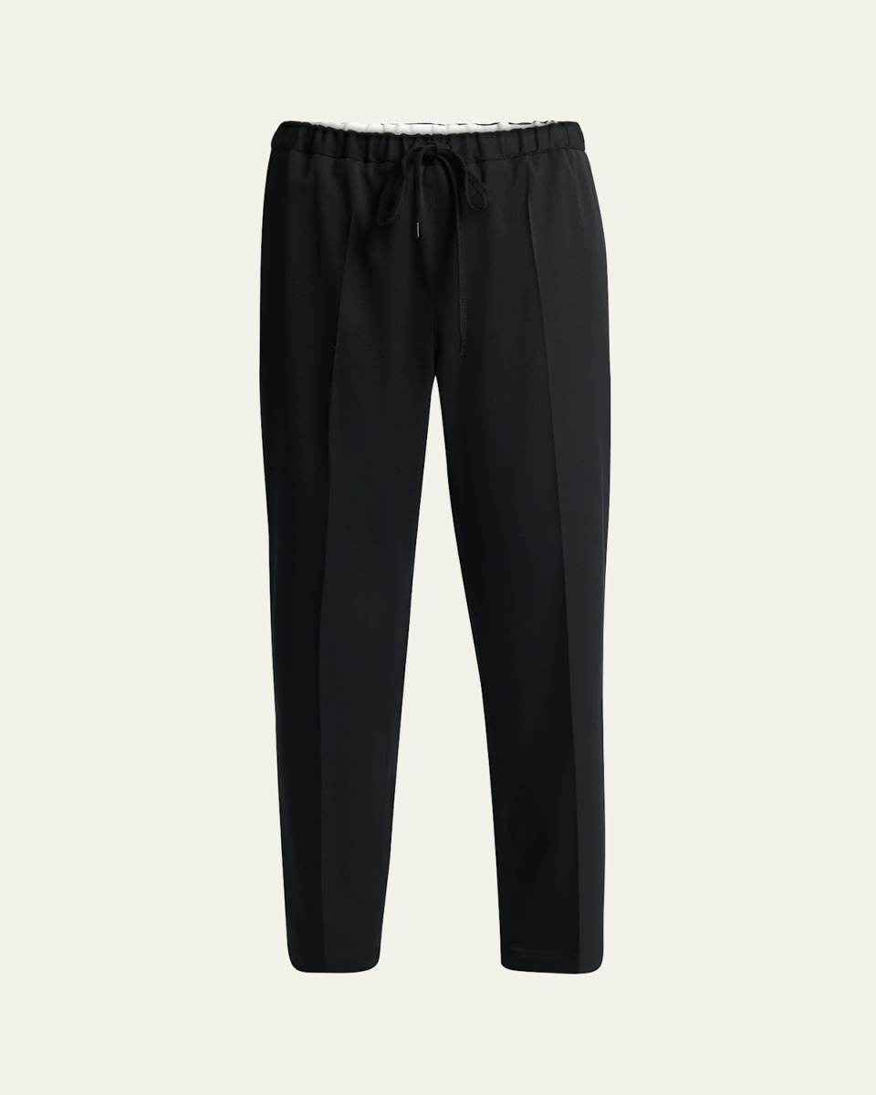 Wool Drawstring Pants